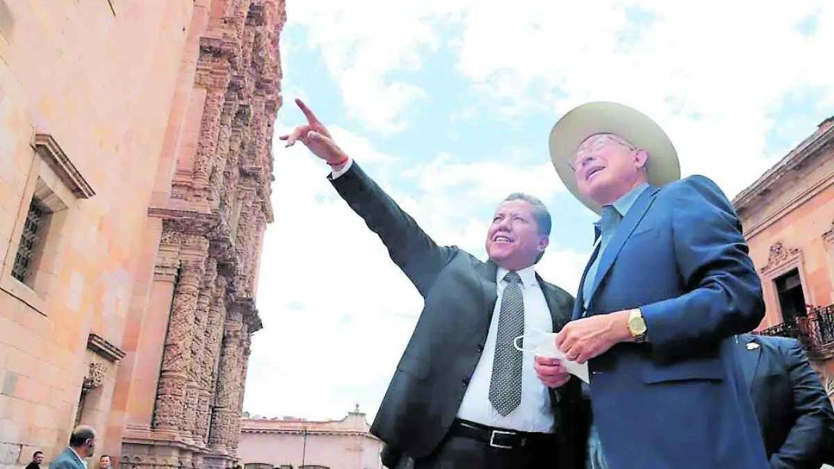 El 3 de septiembre el embajador de EU, Ken Salazar visitó Zacatecas